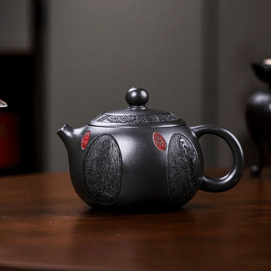 full-handmade-yixing-zisha-teapot-xiang-yun-xishi-shenjing-mo-lu-ni-430ml-yiqin-tea-house-yiqinteahouse-com-2 - YIQIN TEA HOUSE 一沁茶舍 yiqinteahouse.com