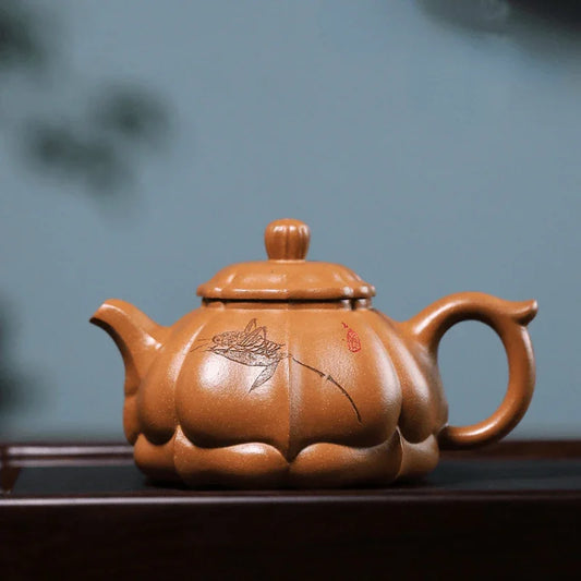 full-handmade-yixing-zisha-teapot-zen-lao-duan-ni-260ml-yiqin-tea-house-yiqinteahouse-com-2 - YIQIN TEA HOUSE 一沁茶舍 yiqinteahouse.com