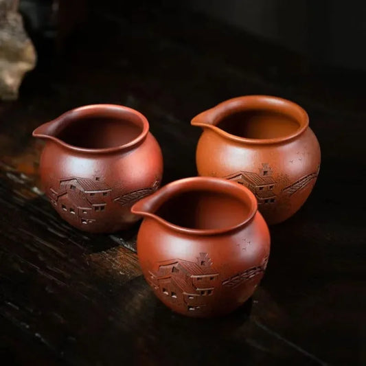 handmade-yixing-zisha-fair-cup-yi-jiangnan-230ml-yiqin-tea-house-yiqinteahouse-com-2 - YIQIN TEA HOUSE 一沁茶舍 yiqinteahouse.com