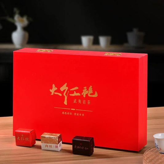 wuyi-yan-cha-narcissus-rougui-da-hong-pao-gift-box-set-500g-yiqin-tea-house-yiqinteahouse-com-2 - YIQIN TEA HOUSE 一沁茶舍 yiqinteahouse.com