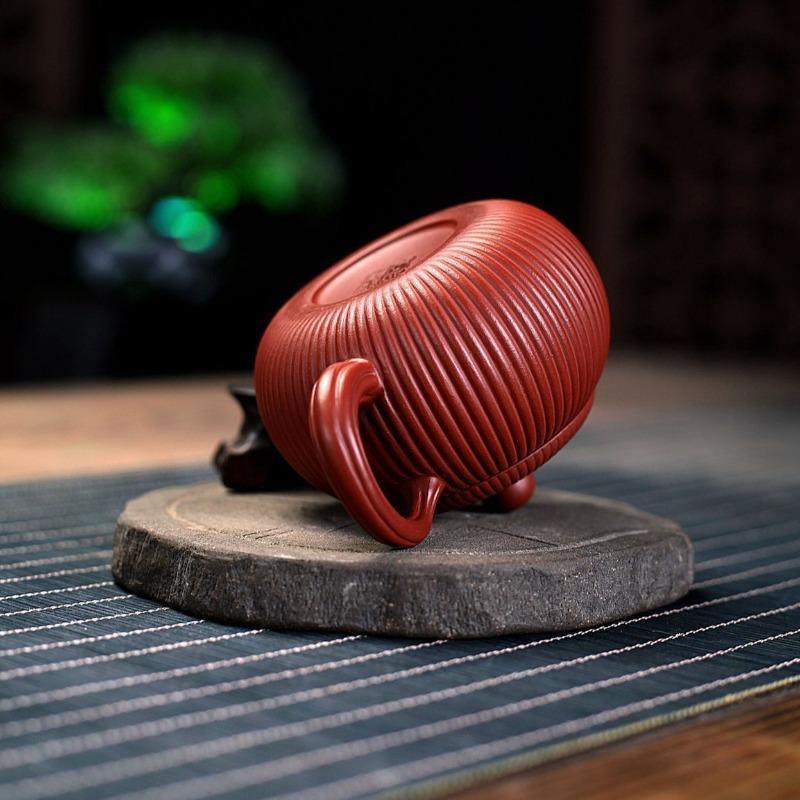 yixing-zisha-teapot-begonia-xishi-dahongpao-200ml-yiqin-tea-house-yiqinteahouse-com-10 - YIQIN TEA HOUSE 一沁茶舍 yiqinteahouse.com