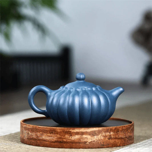 yixing-zisha-teapot-chrysanthemum-pot-tian-qing-ni-200ml-yiqin-tea-house-yiqinteahouse-com-2 - YIQIN TEA HOUSE 一沁茶舍 yiqinteahouse.com