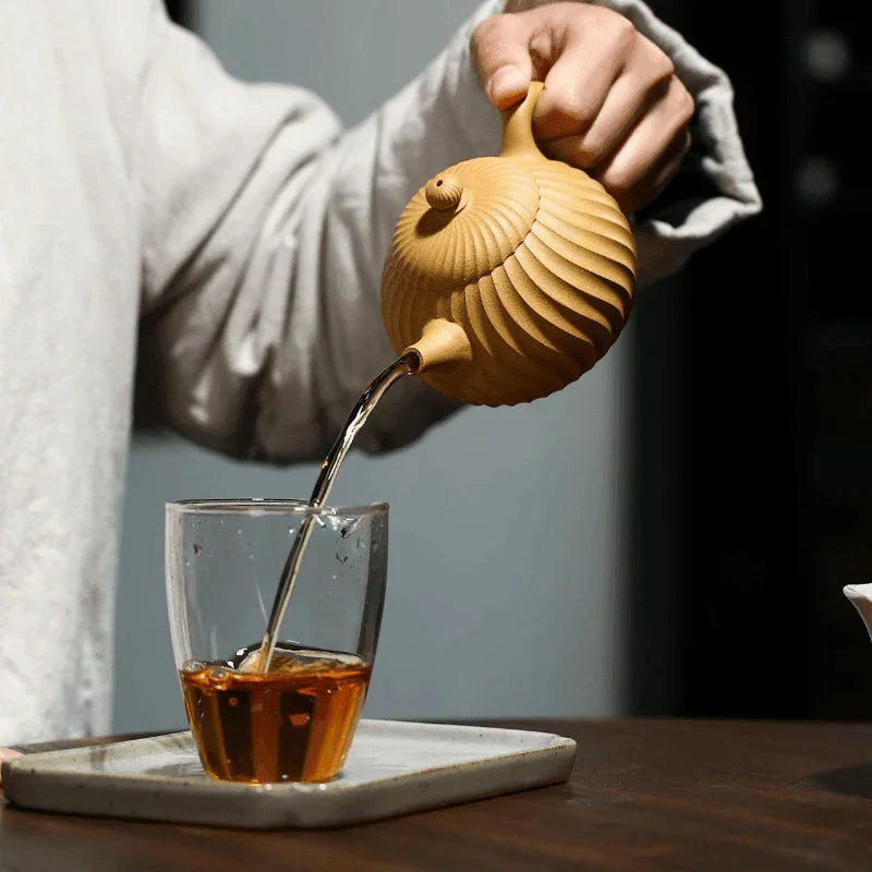 yixing-zisha-teapot-jinwen-wendan-huangjin-duan-ni-230ml-yiqin-tea-house-yiqinteahouse-com-16 - YIQIN TEA HOUSE 一沁茶舍 yiqinteahouse.com