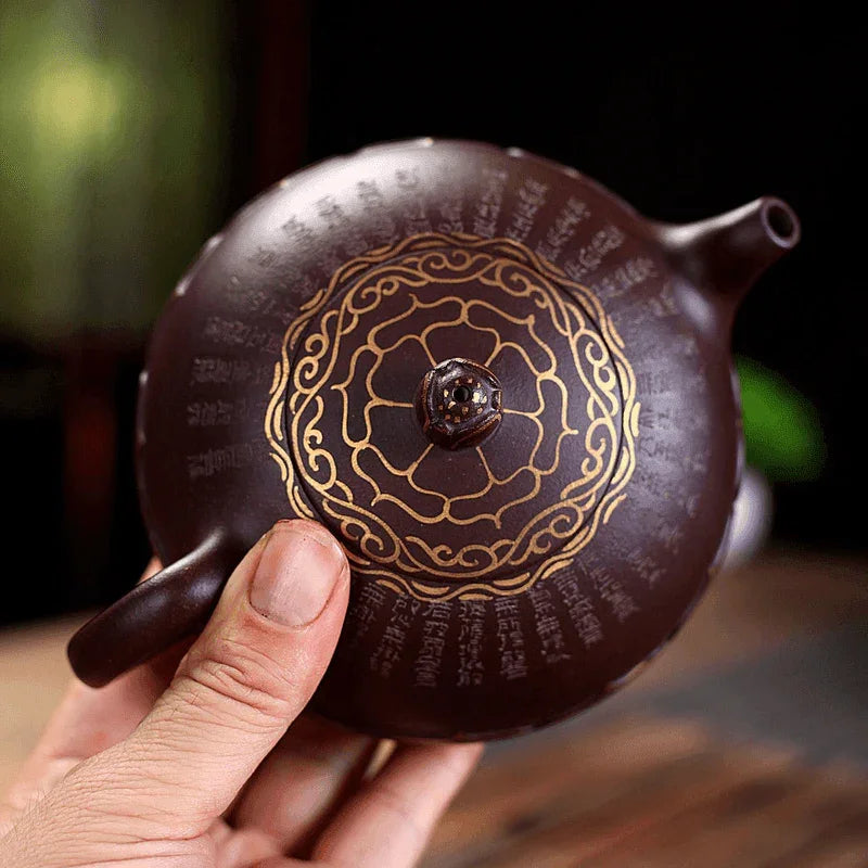 yixing-zisha-teapot-lotus-lao-zi-ni-320ml-yiqin-tea-house-yiqinteahouse-com-8 - YIQIN TEA HOUSE 一沁茶舍 yiqinteahouse.com