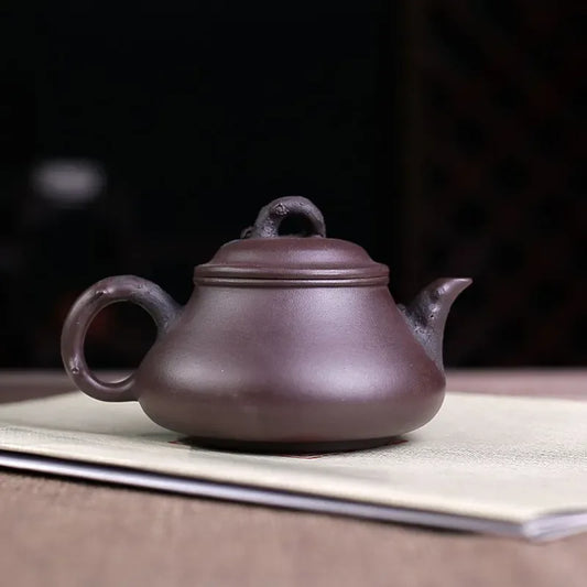 yixing-zisha-teapot-pine-needle-pot-zi-ni-230ml-yiqin-tea-house-yiqinteahouse-com-2 - YIQIN TEA HOUSE 一沁茶舍 yiqinteahouse.com