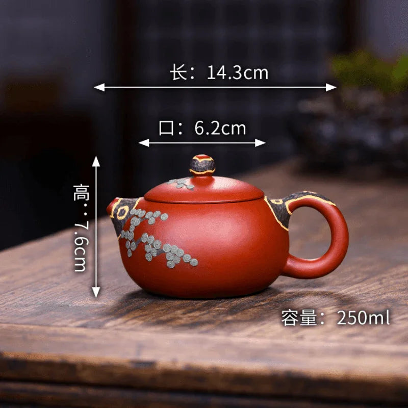 yixing-zisha-teapot-pine-needle-xishi-dahongpao-260ml-yiqin-tea-house-yiqinteahouse-com-10 - YIQIN TEA HOUSE 一沁茶舍 yiqinteahouse.com