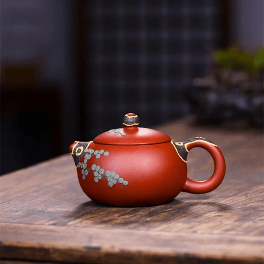 yixing-zisha-teapot-pine-needle-xishi-dahongpao-260ml-yiqin-tea-house-yiqinteahouse-com-2 - YIQIN TEA HOUSE 一沁茶舍 yiqinteahouse.com