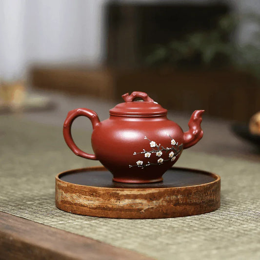 yixing-zisha-teapot-plum-bao-chun-dahongpao-220ml-yiqin-tea-house-yiqinteahouse-com-6 - YIQIN TEA HOUSE 一沁茶舍 yiqinteahouse.com