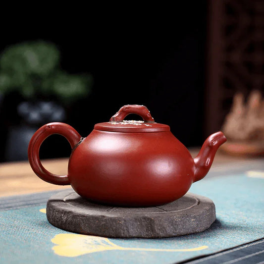 yixing-zisha-teapot-plum-pile-dahongpao-325ml-yiqin-tea-house-yiqinteahouse-com-2 - YIQIN TEA HOUSE 一沁茶舍 yiqinteahouse.com