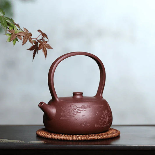 yixing-zisha-teapot-shanshui-tiliang-zi-ni-270ml-yiqin-tea-house-yiqinteahouse-com-2 - YIQIN TEA HOUSE 一沁茶舍 yiqinteahouse.com