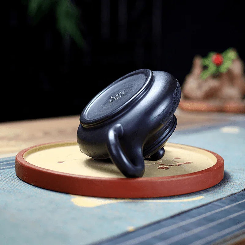yixing-zisha-teapot-shanshui-yuru-shi-huang-220ml-yiqin-tea-house-yiqinteahouse-com-10 - YIQIN TEA HOUSE 一沁茶舍 yiqinteahouse.com