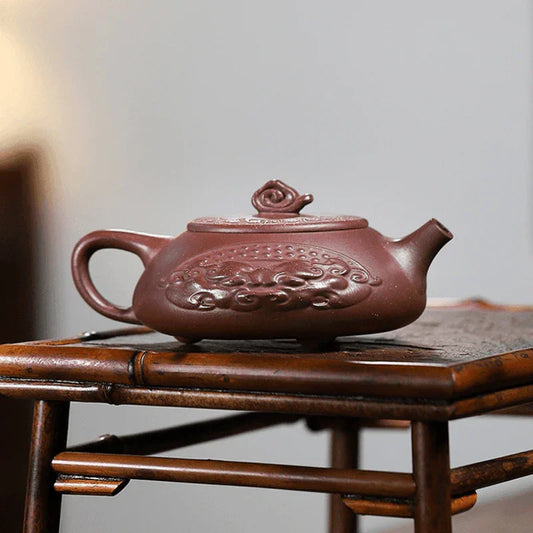 yixing-zisha-teapot-xiangyun-bian-piao-zi-ni-320ml-yiqin-tea-house-yiqinteahouse-com-9 - YIQIN TEA HOUSE 一沁茶舍 yiqinteahouse.com