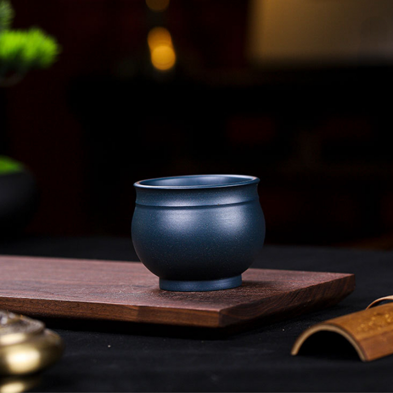 Handmade Yixing Zisha Master Tea Cup [Huna Baifu/Chan Cha Yiwei] 200/160ml