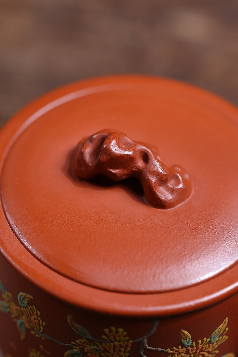 Teko Zisha Yixing [Bamboo] (Zhao Zhuang Zhu Ni - 300ml)