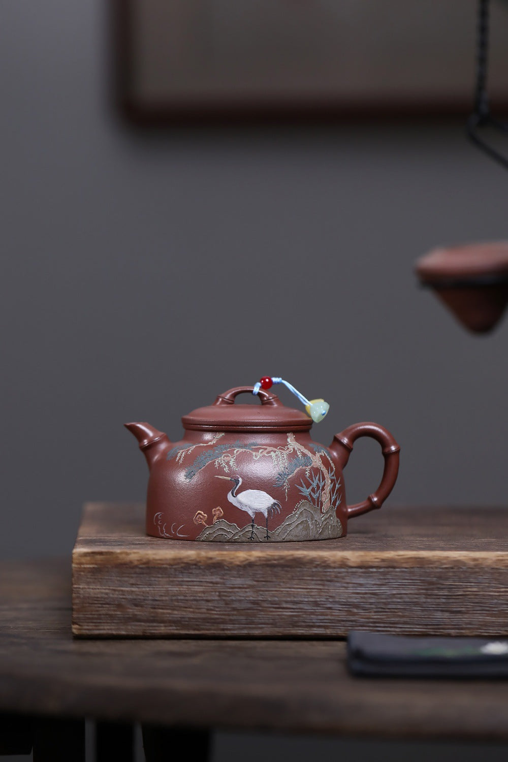Yixing Zisha Teapot [Xianhe Yan Nian] (Zi Ni - 230ml)