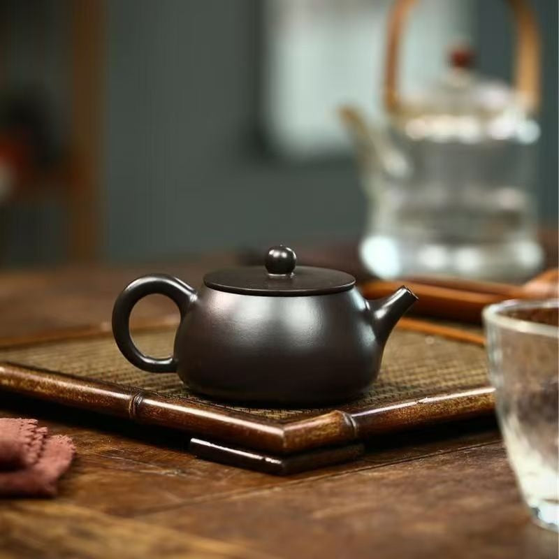 Théière Yixing Zisha [Kuan Kou Shi Piao] (Shi Huang - 200 ml)