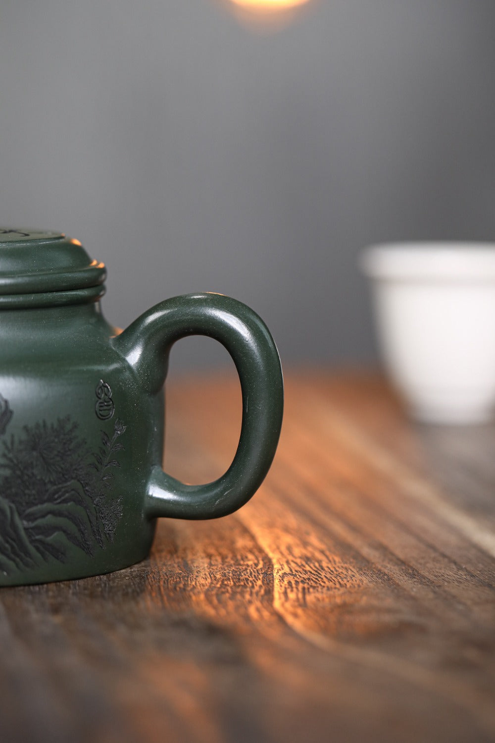 Yixing Zisha Teapot [Dezhong] (Lu Ni - 300ml)