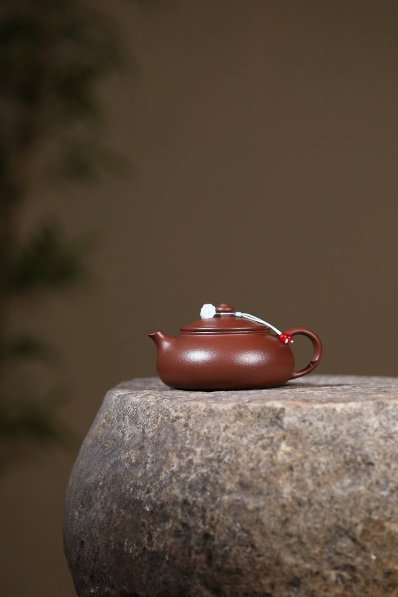 Yixing-Zisha-Teekanne [Han Jiang] (Di Cao Qing - 150 ml)