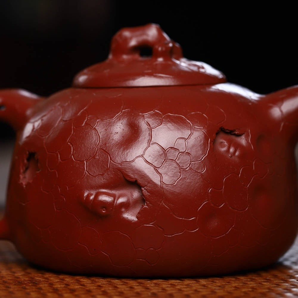 Full Handmade Yixing Zisha Teapot [Gong Chun Pot] (Dahongpao - 280ml)