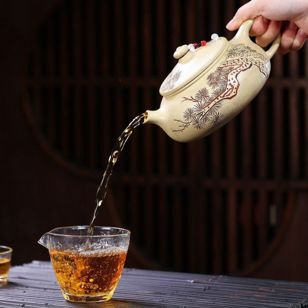 Teko Zisha Yixing [Song Gu Han Jiang] (Bensan Lu Ni - 640ml)