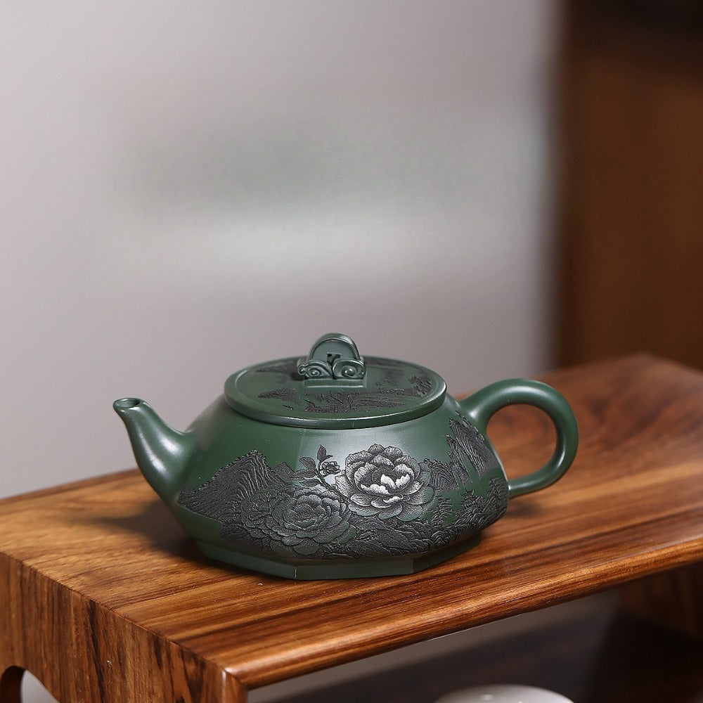 Théière Yixing Zisha [Bafang Qiao Yun] (Lu Ni - 340ml)
