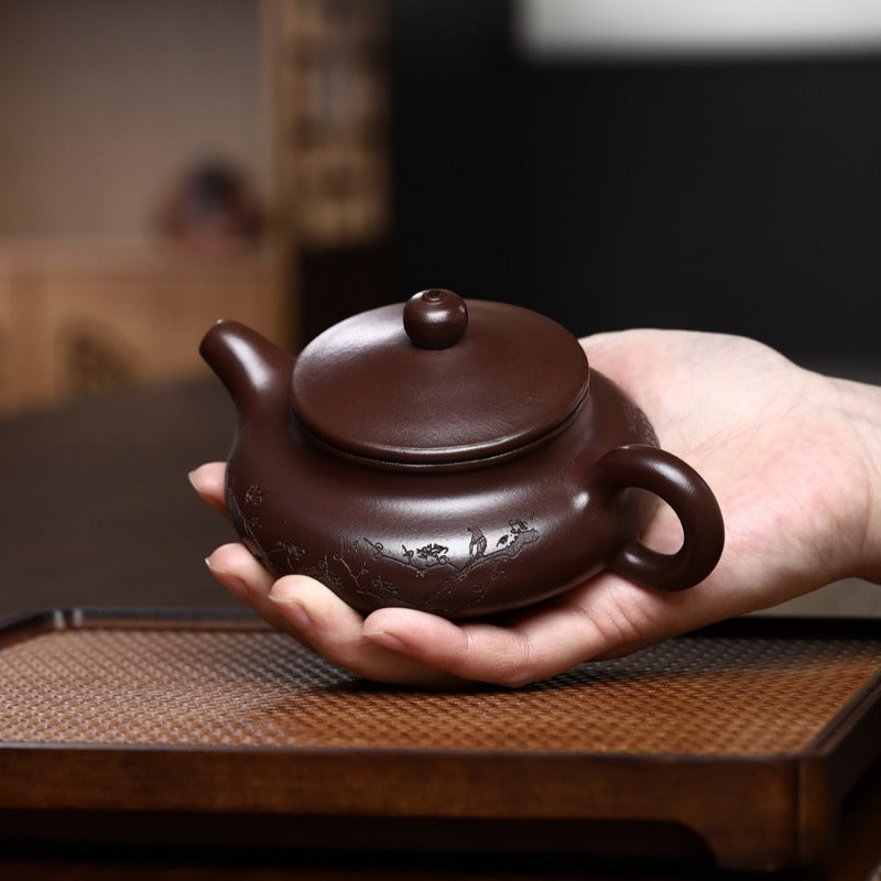 Yixing Zisha Teapot [Hanmei Xu Bian] (Shi Hong - 190ml)