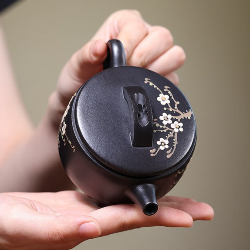 Yixing Zisha Teapot [Meixiang Hanwa] (Shi Huang - 150ml)
