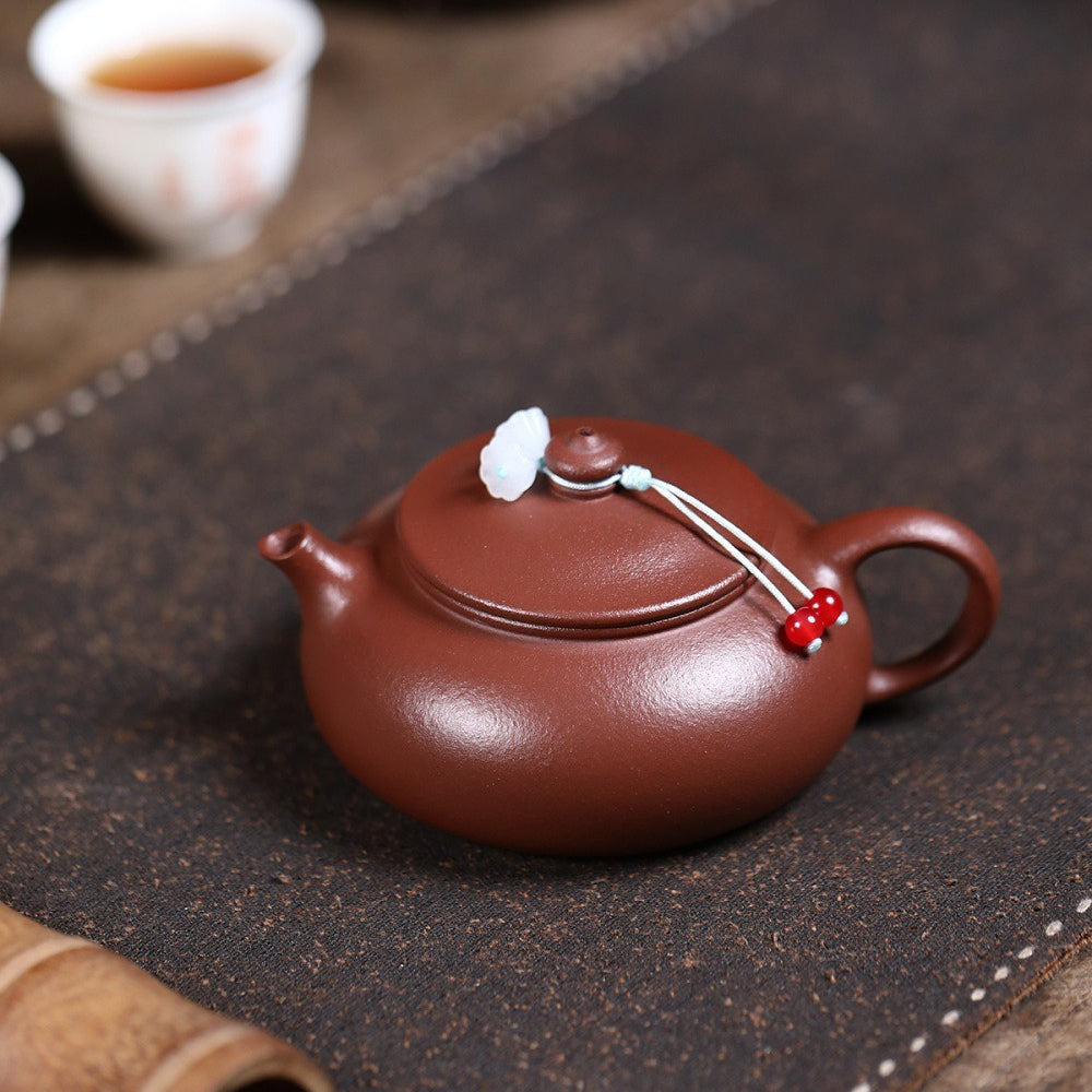 Yixing-Zisha-Teekanne [Han Jiang] (Di Cao Qing - 150 ml)