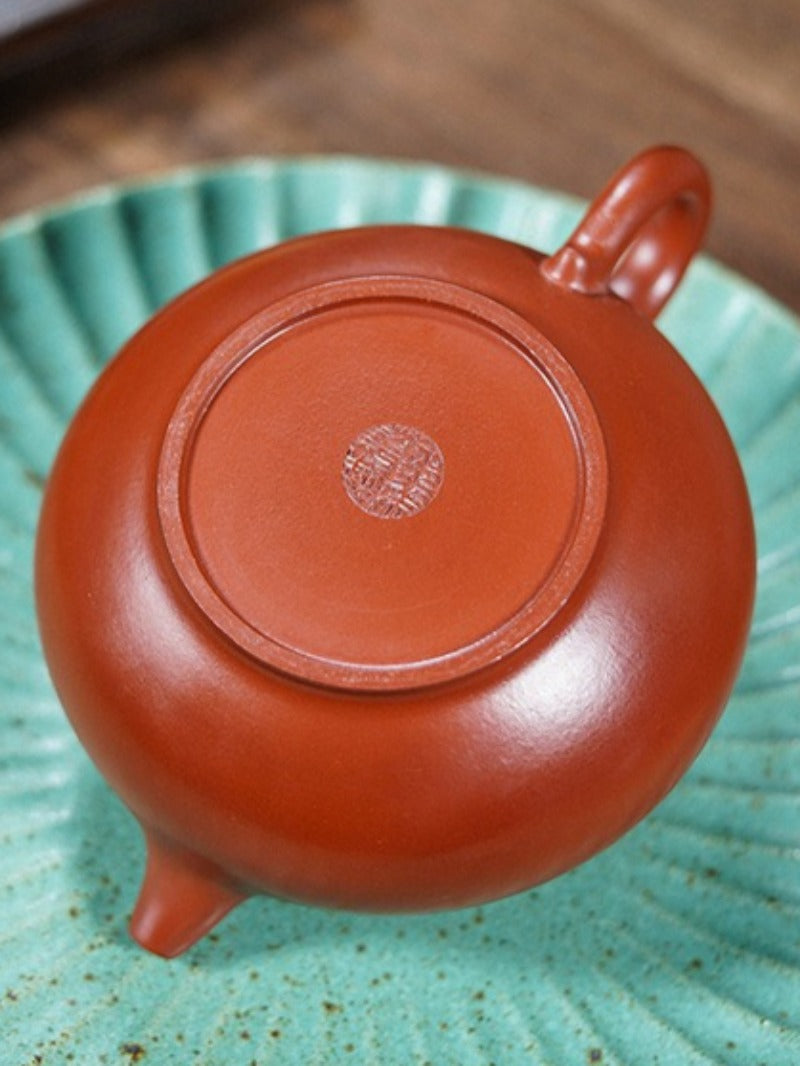 Full Handmade Yixing Zisha Teapot [Wan Yu] (Dahongpao - 320ml)