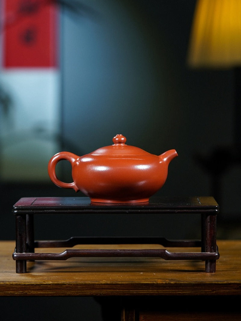 Full Handmade Yixing Zisha Teapot [Wan Yu] (Dahongpao - 320ml)