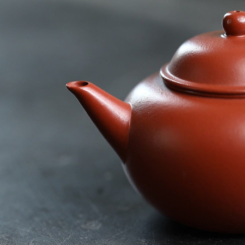 Yixing Zisha Teapot [Shui Ping] (Zhu Ni - 130ml)