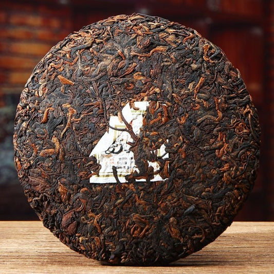 2016 Yunnan Ancient Tree Ripe (Shu) Pu-erh Tea Cake [Royal Mansong]