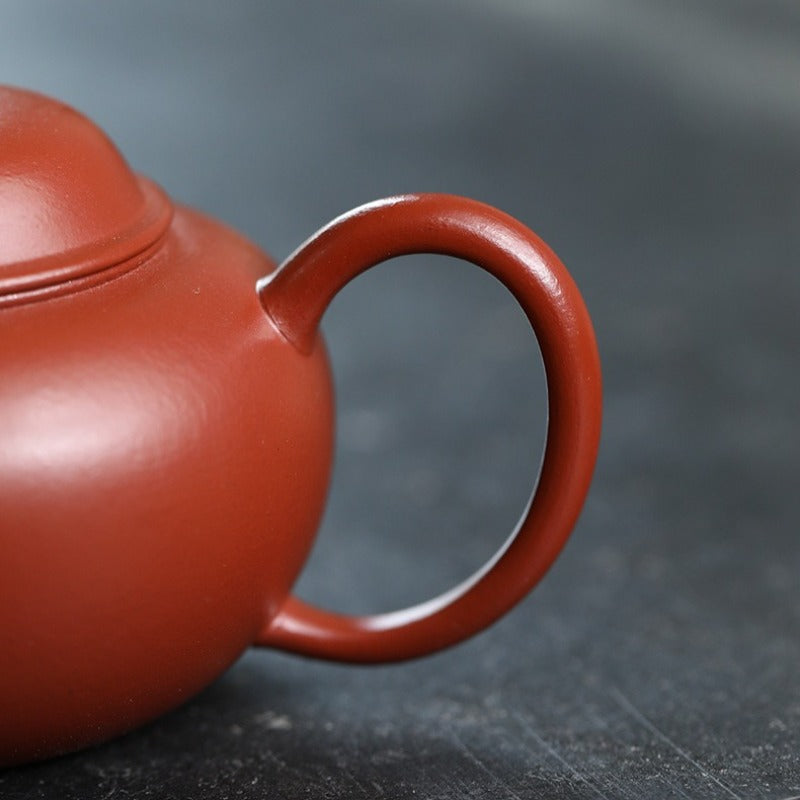 Yixing Zisha Teapot [Shui Ping] (Zhu Ni - 130ml)