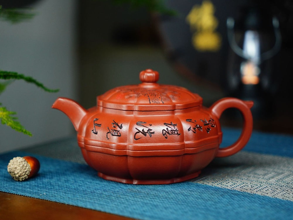 Tetera Yixing Zisha hecha a mano [Olla Yudai] (Zhu Ni - 360 ml)