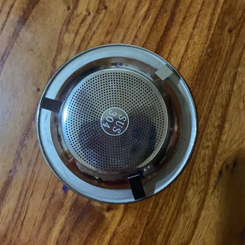 植物系 玻璃公道杯 带不锈钢滤网 350ml