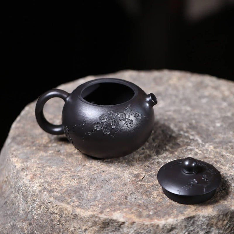 Yixing-Zisha-Teekanne [Xishi Pot] (Hei Ni - 270 ml)