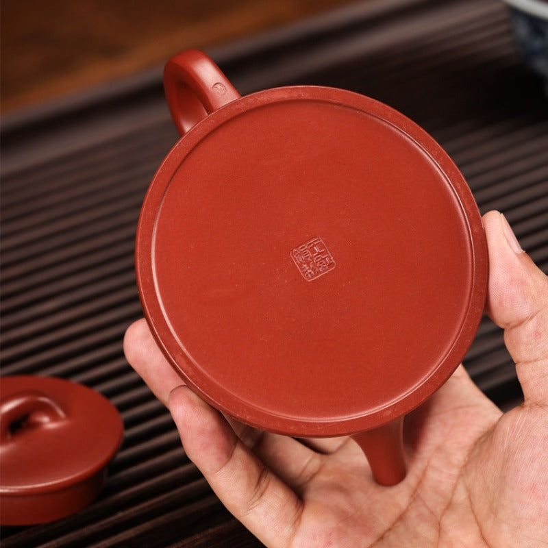 Full Handmade Yixing Zisha Teapot [Yu Zhao Pot] (Dahongpao- 220ml)