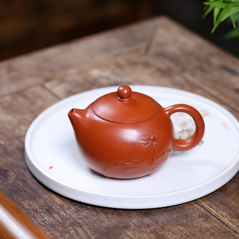 Teiera Yixing Zisha [Lotus Xishi] (Zhao Zhuang Zhu Ni - 280ml)