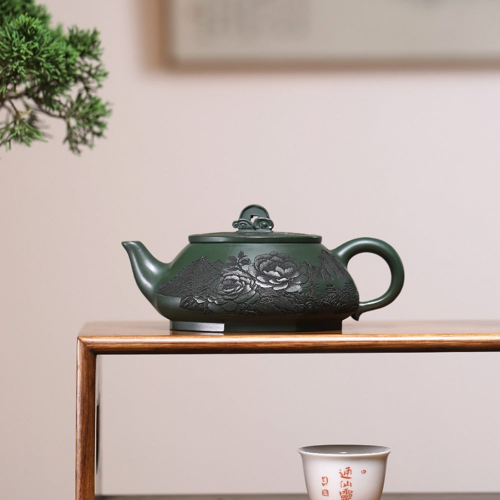 Théière Yixing Zisha [Bafang Qiao Yun] (Lu Ni - 340ml)