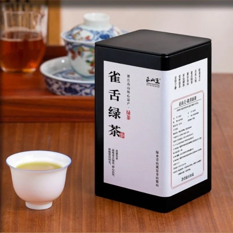 Early Spring Premium [Que She] Fried Green Sprouts Green Tea 260/520g ...