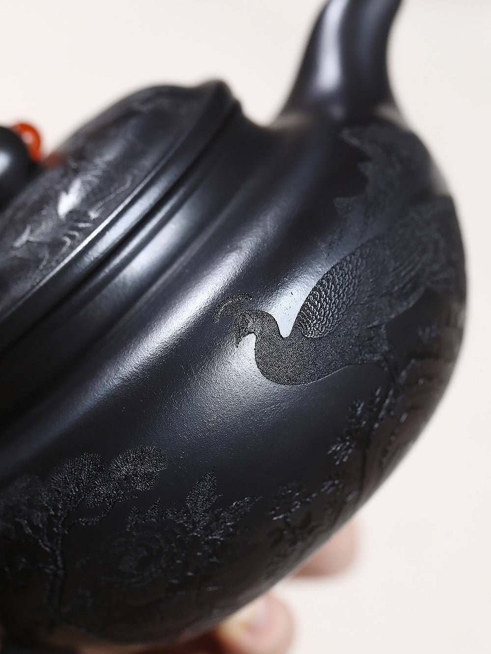 Yixing Zisha Teapot [Shanshui Fanggu] (Shi Huang - 400ml)