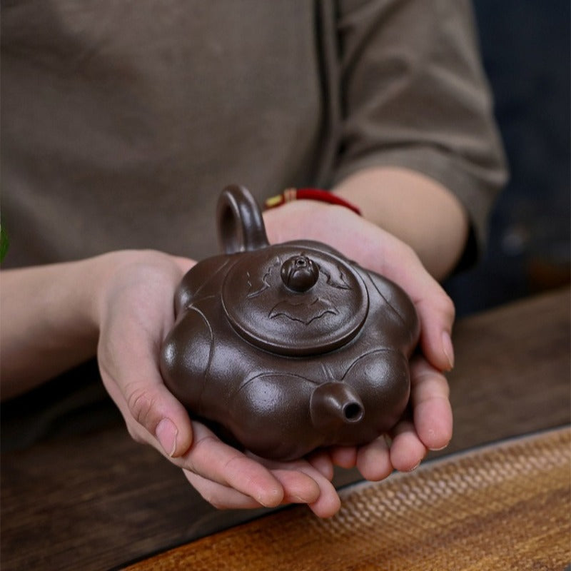 Tetera Yixing Zisha hecha a mano [Sanzu Ruyi] (Baoshan Zi Ni - 300ml)