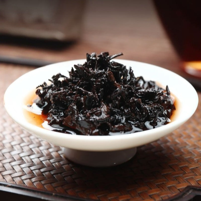 2016 Yunnan Ancient Tree Ripe (Shu) Pu-erh Tea Cake [Royal Mansong]