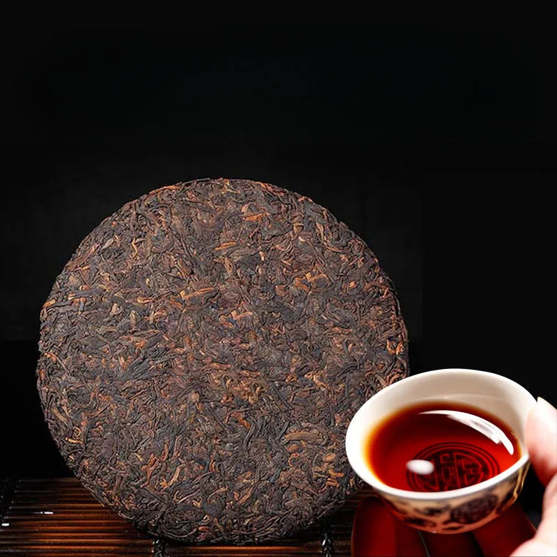 2006 Spring Yunnan Shu Puer Tea Cake [Bingdao] - YIQIN TEA HOUSE | yiqinteahouse.com | dark tea, pu-er, puer, shu puer, tea