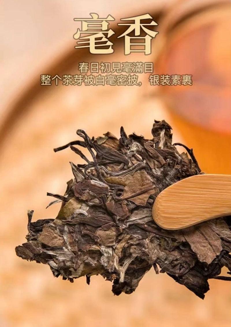 2013 Fuding White Tea Cake [Wild White Peony] - YIQIN TEA HOUSE | yiqinteahouse.com | tea, white peony, white tea