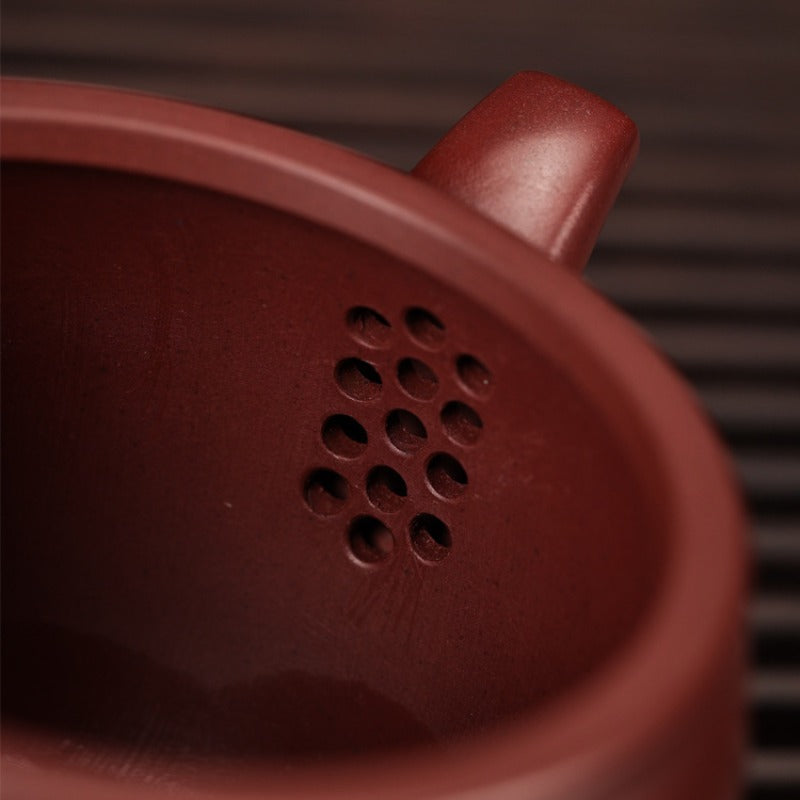 Théière Zisha de Yixing entièrement faite à la main [Pot Hanwa] (Long Xue Sha - 180ml)