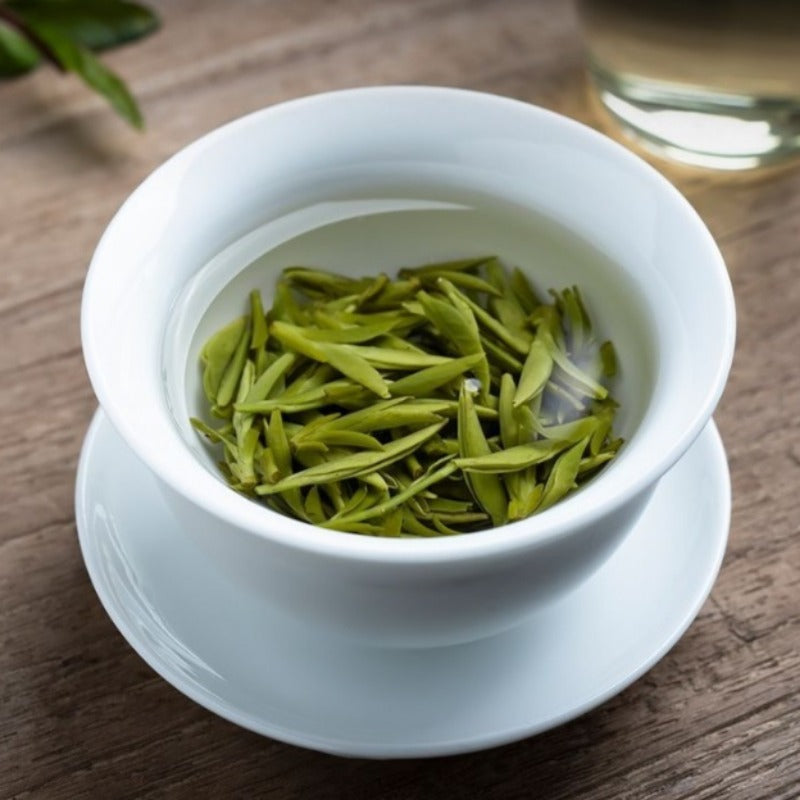 Early Spring Zhejiang Hangzhou Premium [Long Jing] Soy Fragrance Green Tea 260/520g - YIQIN TEA HOUSE | yiqinteahouse.com | green tea, long jing, tea