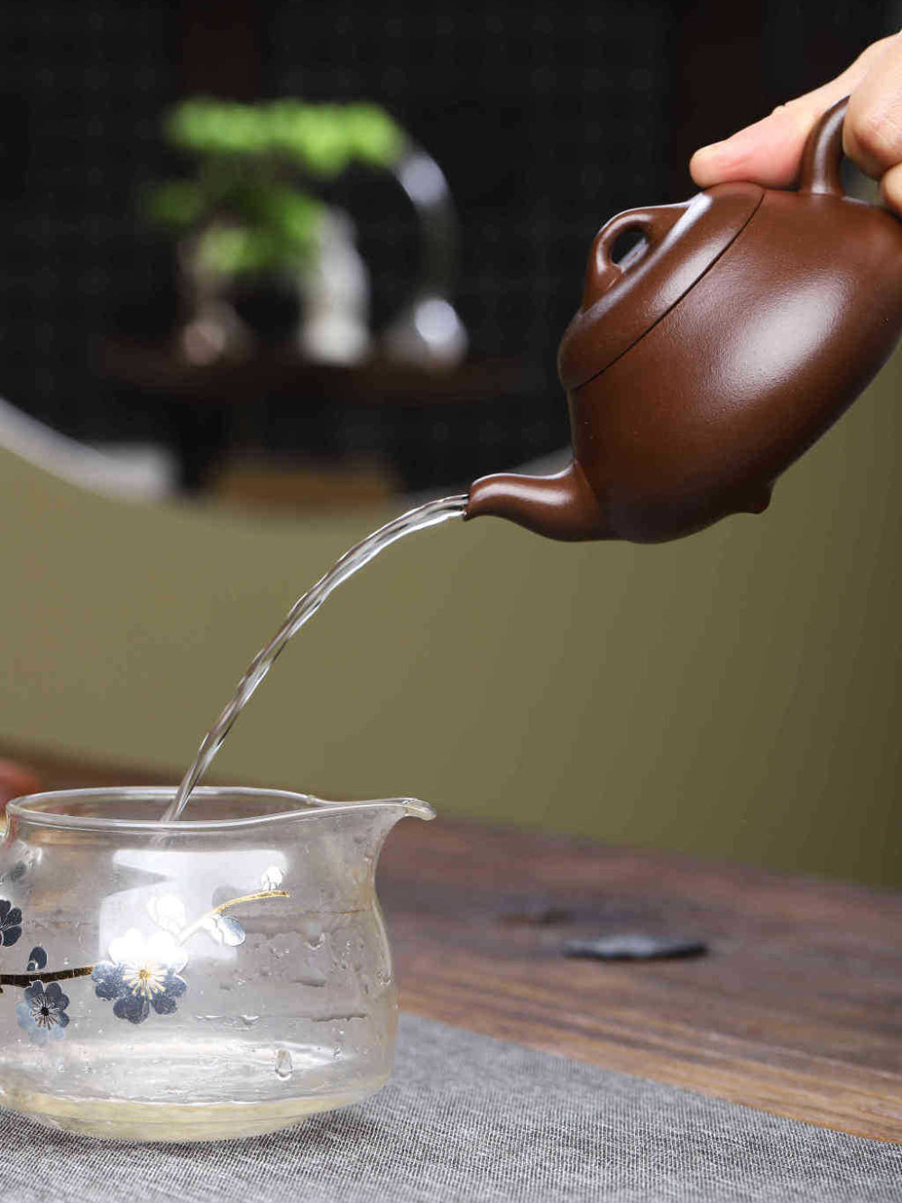 Théière Yixing Zisha entièrement faite à la main [Pot Hantang Shi Piao] (Zi Ni - 190 ml)