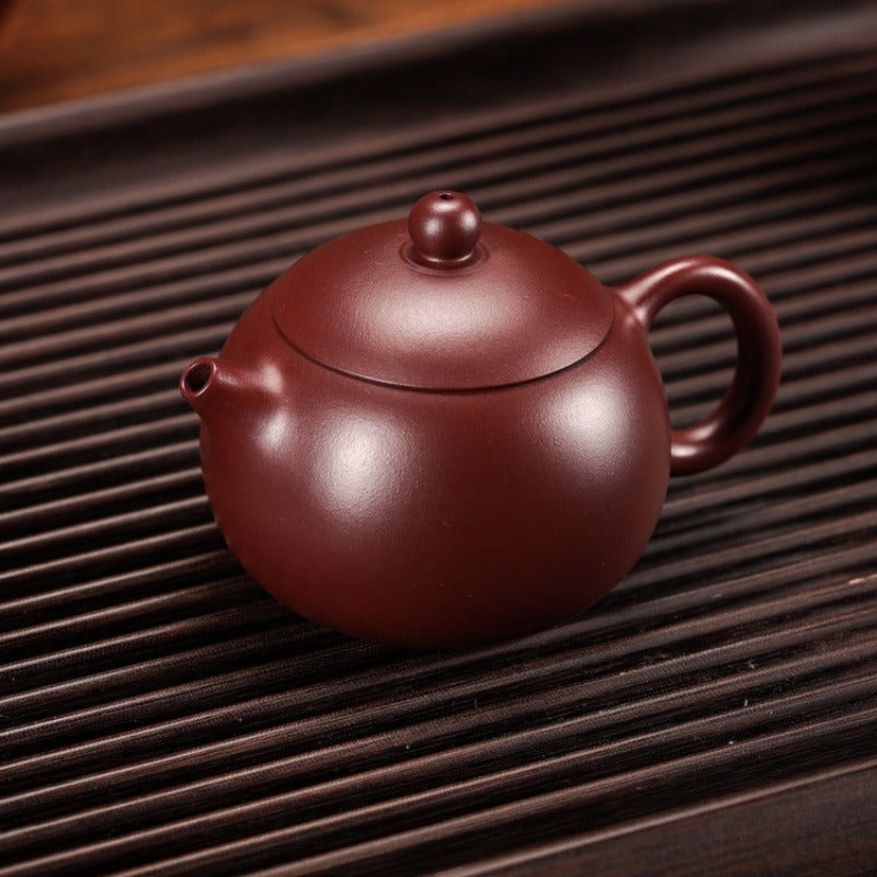 Tetera Yixing Zisha Completamente Hecha a Mano [Tetera Xishi] (Long Xue Sha - 160 ml)