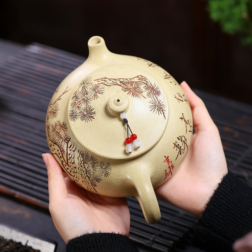 Teko Zisha Yixing [Song Gu Han Jiang] (Bensan Lu Ni - 640ml)